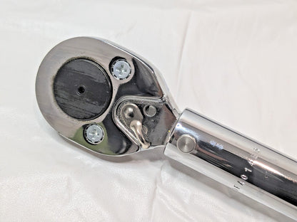 Proto 1/2" Drive Micrometer Torque Wrench w/Certificate 50 to 250 Ft/Lb J6014C