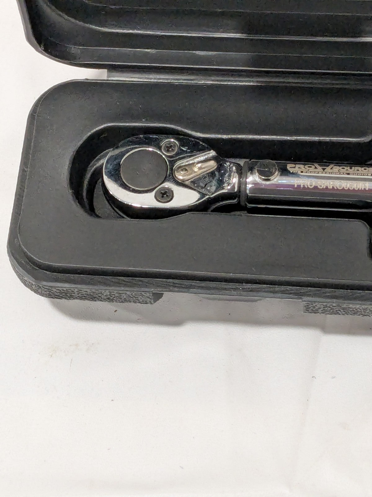 Pro-Source Micrometer Type Ratchet Head Torque Wrench: 1/4" Drive PRO-SARO050IN