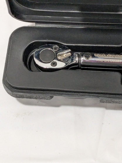 Pro-Source Micrometer Type Ratchet Head Torque Wrench: 1/4" Drive PRO-SARO050IN