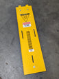 Belt Conveyor Guarding 71376A Ladder Safety Guard 62" L. x 15" W. Aluminum
