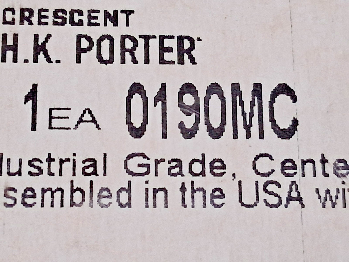 H.K. Porter Bolt Cutter 7/16" Capacity 24" OAL 0190MC