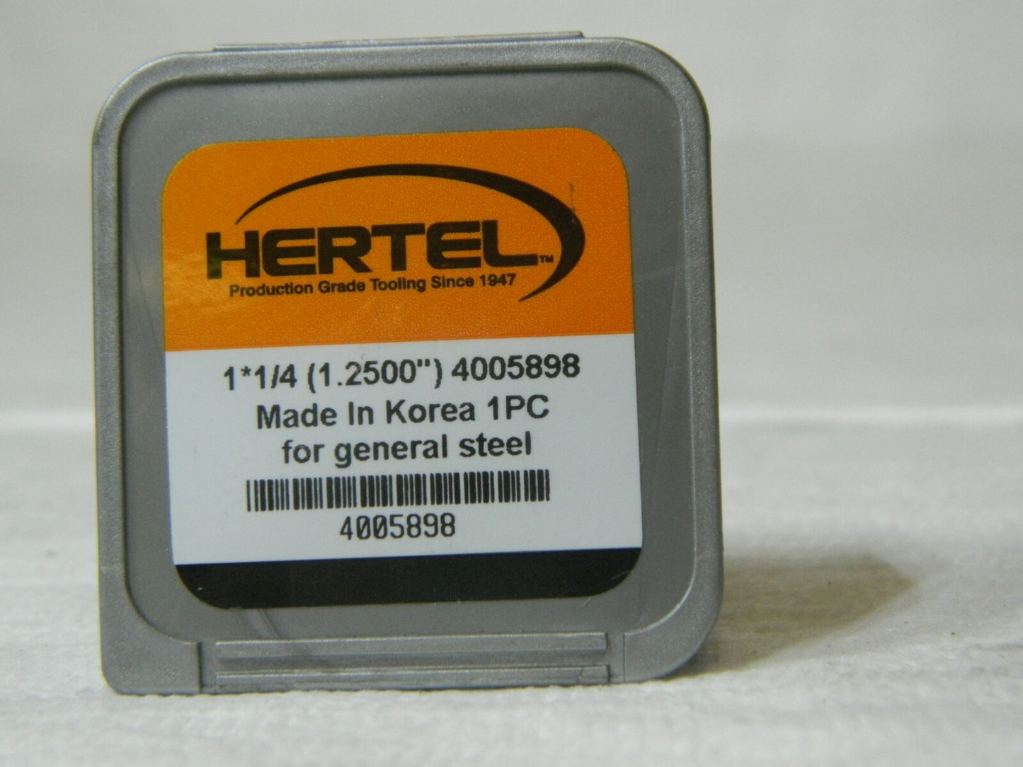 Hertel Replaceable Drill Tip Series HMD 1-1/4" Diam Grade HC225MD 140° 4005898