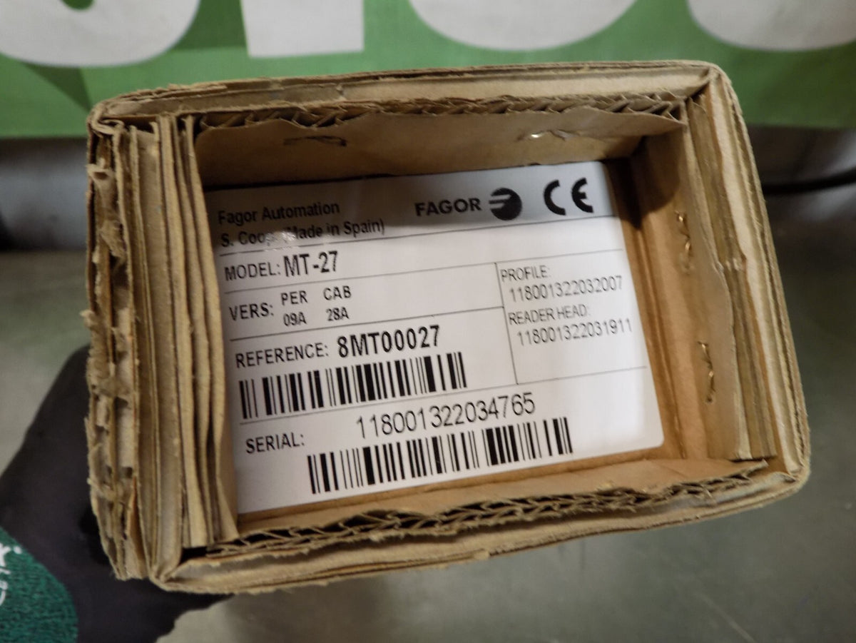 Fagor Digital Readout Lathe System 20iT 2-Axis DRO Display MISSING Z AXIS SCALE