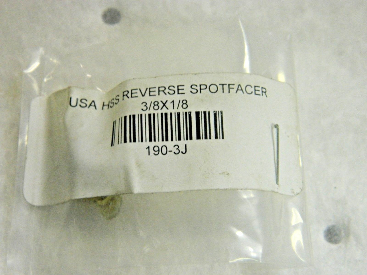 Reverse Counterbores HSS 3/8" Diam x 1/8" Pilot Hole Diam 4FL Qty 3 19