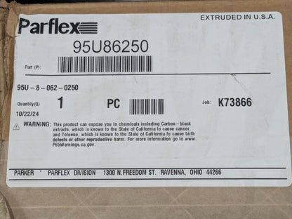 Parker Polyurethane Tube 3/8" ID x 1/2" OD X 250 Ft Long 95U-8-062-025