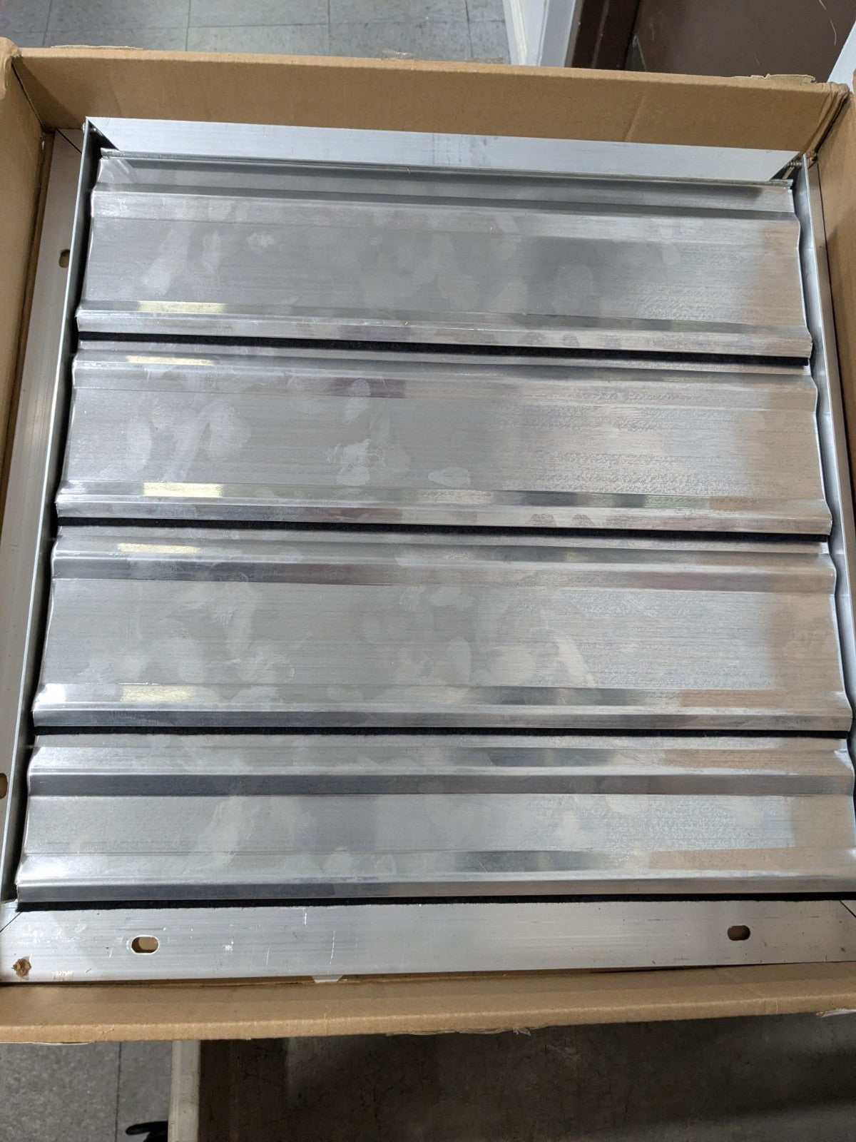 Marley 16" Square, Aluminum Fan Shutter 19" OAH x 19" OAW CWS16