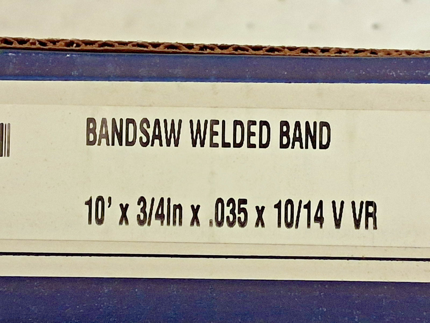 Irwin Blades Welded Bandsaw Blade 10ft Long x 3/4" W x 10-14 TPI 87693IBB103050