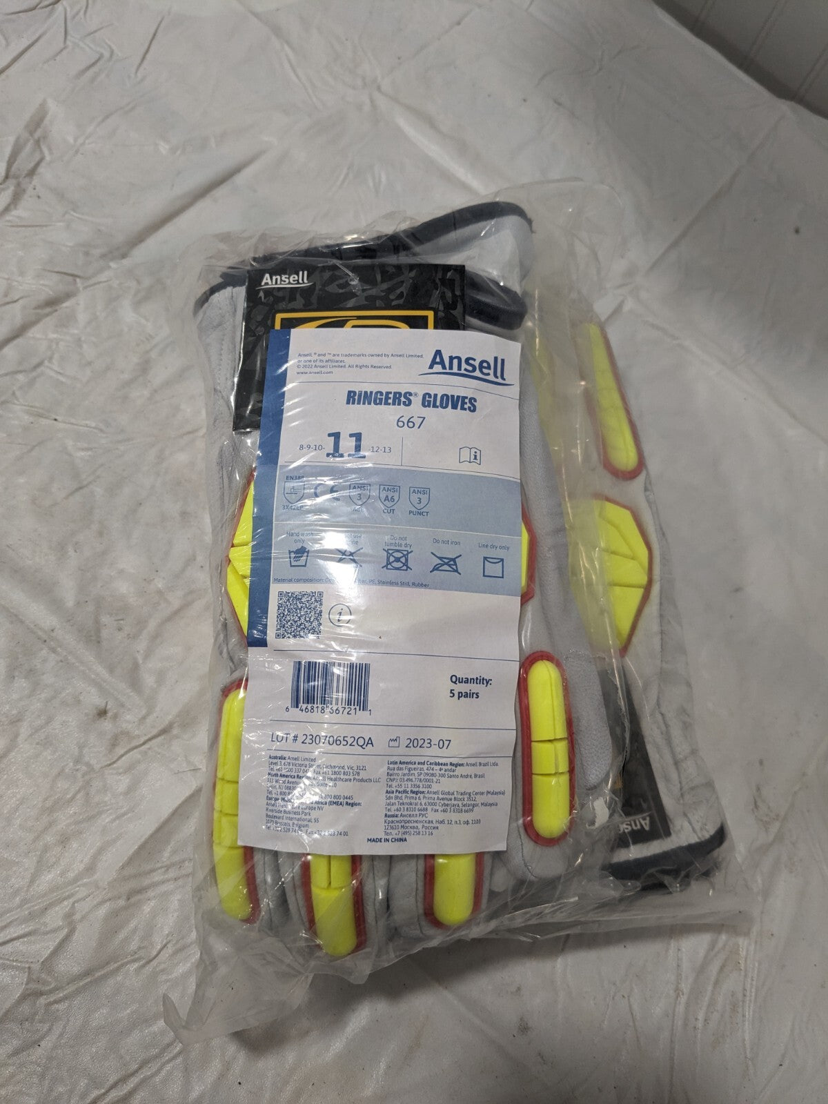 RINGER IMO GLOVES 1dz 11 IMP GLOVES SZ 11 66711