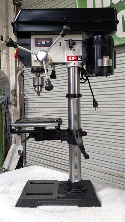 JET JWDP-12  12 inch Drill Press  115V  1/2HP  Variable Speed  520-3100 RPM