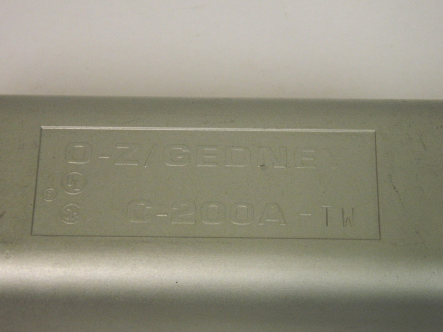 O-Z Gedney Set Screw 2" Conduit Body without Cover Trade Type C C-200A-TW