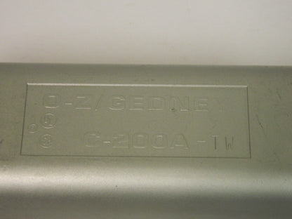 O-Z Gedney Set Screw 2" Conduit Body without Cover Trade Type C C-200A-TW