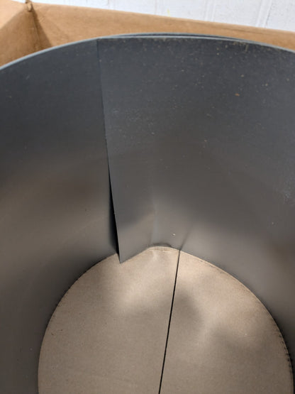 Precision Metal Shim Stock: Roll, 0.0310" T, 120" L, 12" W, 1010 Steel 16670