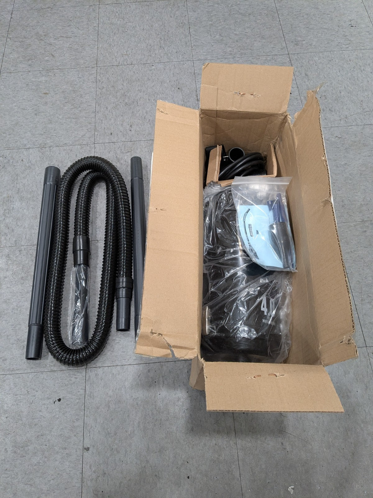 MetroVac Canister Vacuum Cleaner 4 hp, Accessories Included 112-112273