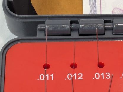 SPI 50 Piece Pin Gage Set 0.011 to 0.06" Minus Class ZZ 22-146-5