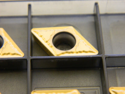 SANDVIK COROMANT qty 9 Turning Inserts: DCMT32.52-MM 2035, Solid Carbide 5730516