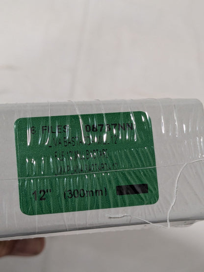 Box of 6 - Crescent Nicholson 12" Mill Single Cut Bastard File 08737NN