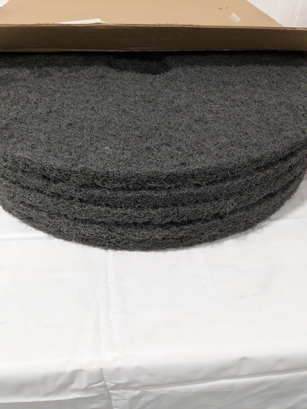 3M Black Stripper Pad 7200, 432 mm x 82 mm, 17 in Box of 5 7000045882