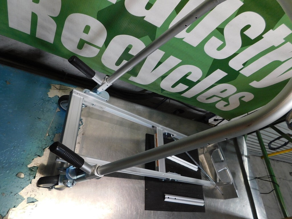 VESTIL Hand Truck: 20-1/2" Wide, 19" Deep PARTS/REPAIR/INCOMPLETE  ALUM-CONV