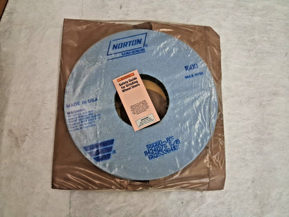 Norton Surface Grinding Wheel 14" Dia 1-1/2" Thick 5" Arbor 60 Gr