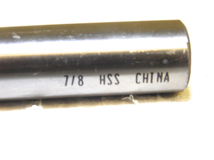 Interstate High Speed Steel Drill Blank 7/8 Diameter 6 OAL 01100569
