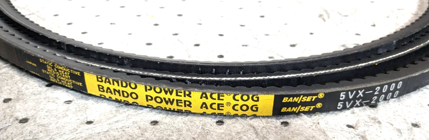 BANDO  5VX Cogged V-Belt  200" Outside Length  5/8" Belt Width  5VX2000