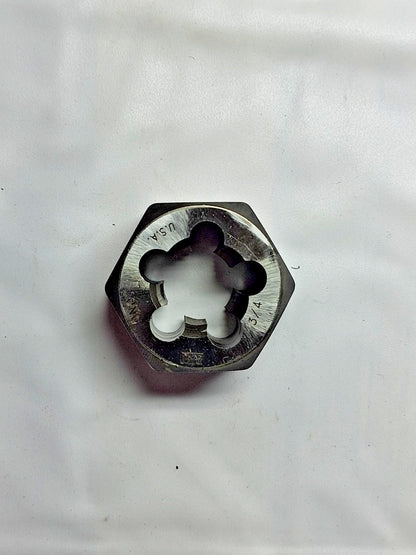 Titan Carbon Hex Rethreading Die 3/4-10 3/4" Thick 33124116