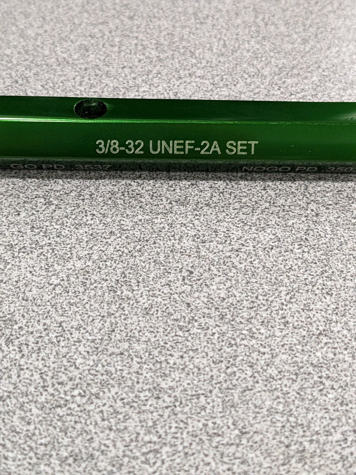 GF GAGE Truncated Taperlock Gage: 3/8-32, Go & No Go Class 2A 55332415