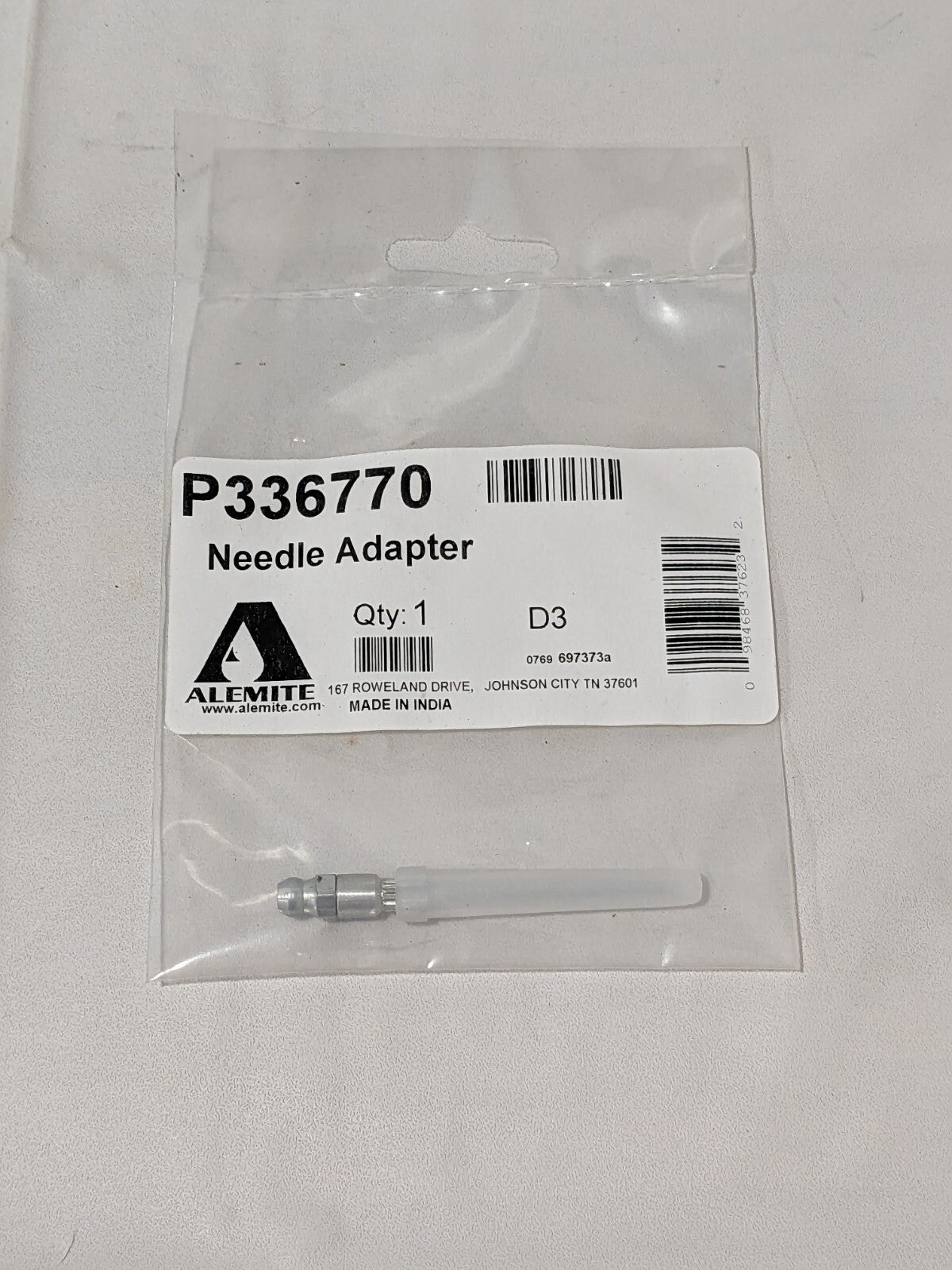 Alemite Grease Gun Injector Needle P336770