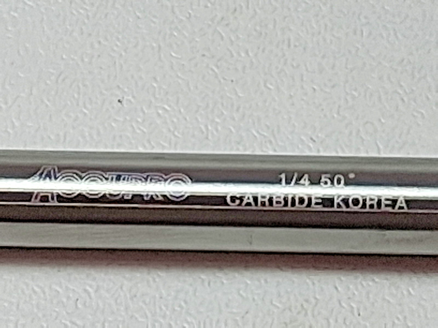 Accupro Carbide Chamfer Mills 1/4" Dia 1/4" Shank Dia 100 deg 3 FL 99292864