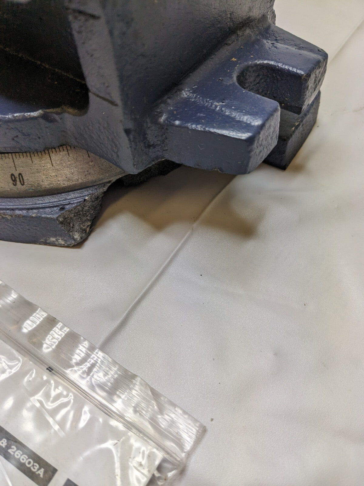 PALMGREN Machine Vise: 4" Jaw Width, 4" Jaw Opening, Swivel Base PARTS/Repair