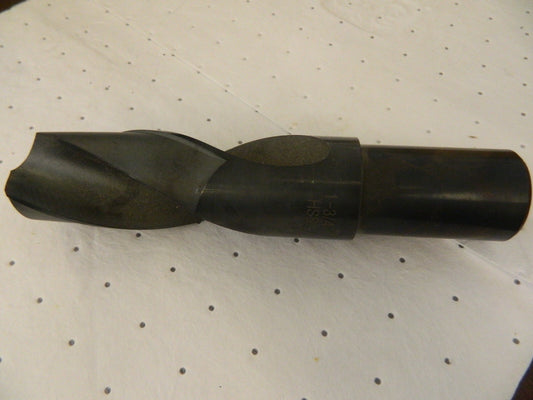 Screw Machine Length Drill Bit: 1-3/4″ Dia, 118 ° Point HSS 01351485