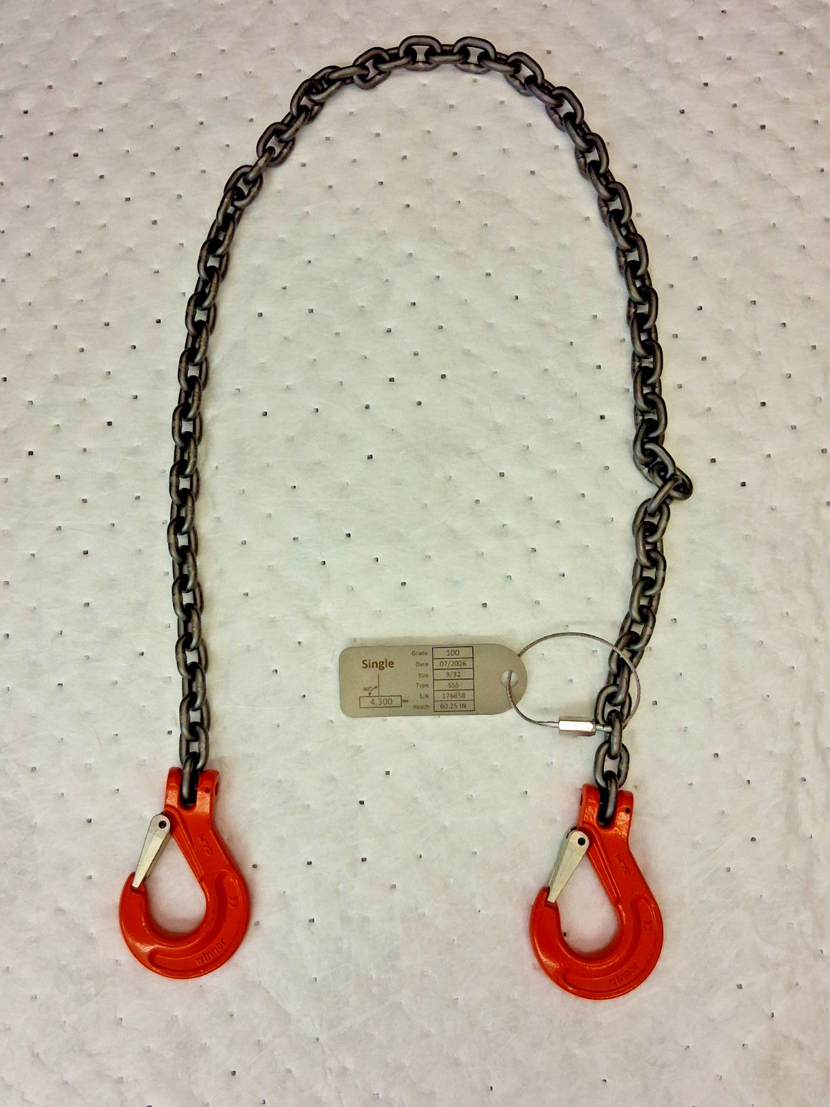 Pewag Single-Leg & Chain Sling Hook 5ft 7G100SSS/5