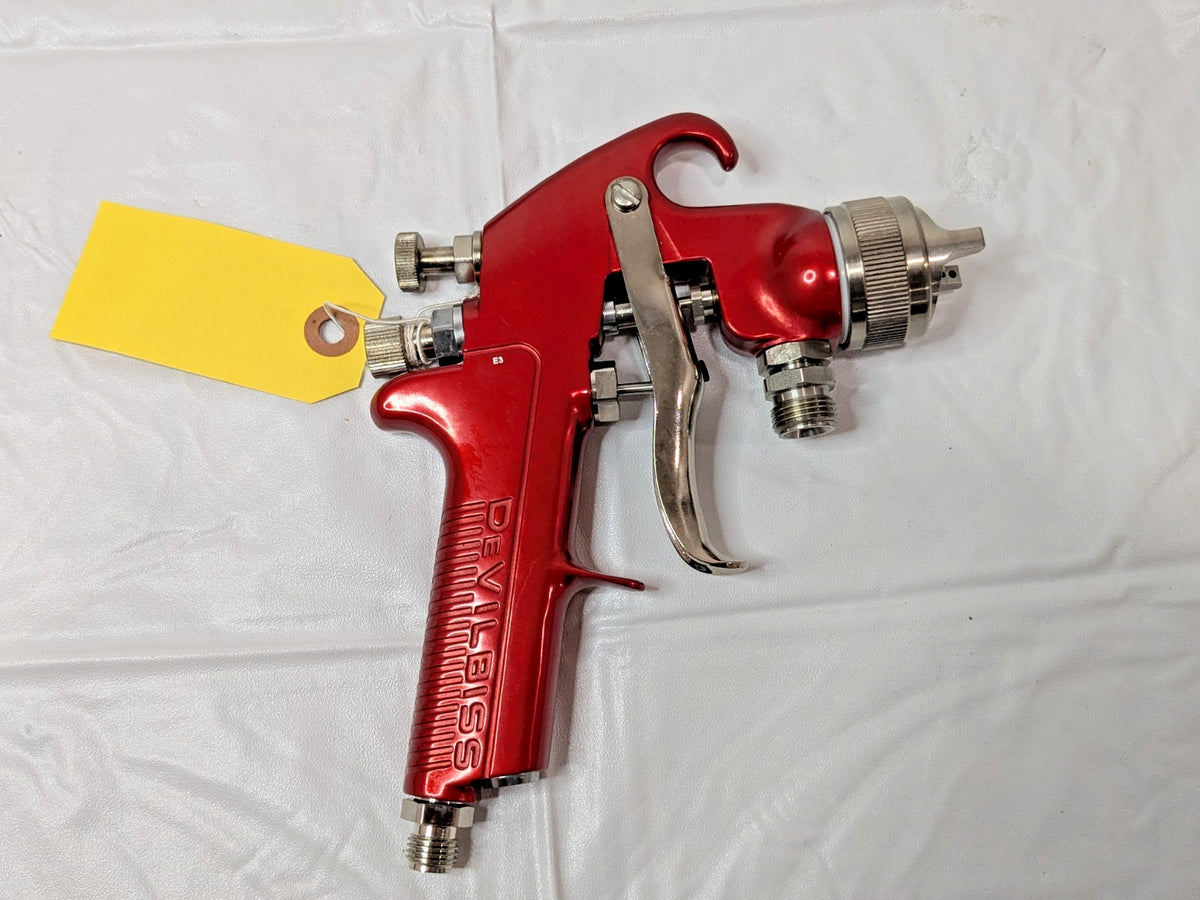 DeVilbiss Siphon Feed High Volume/Low Pressure Paint Spray Gun EXL-520S-18