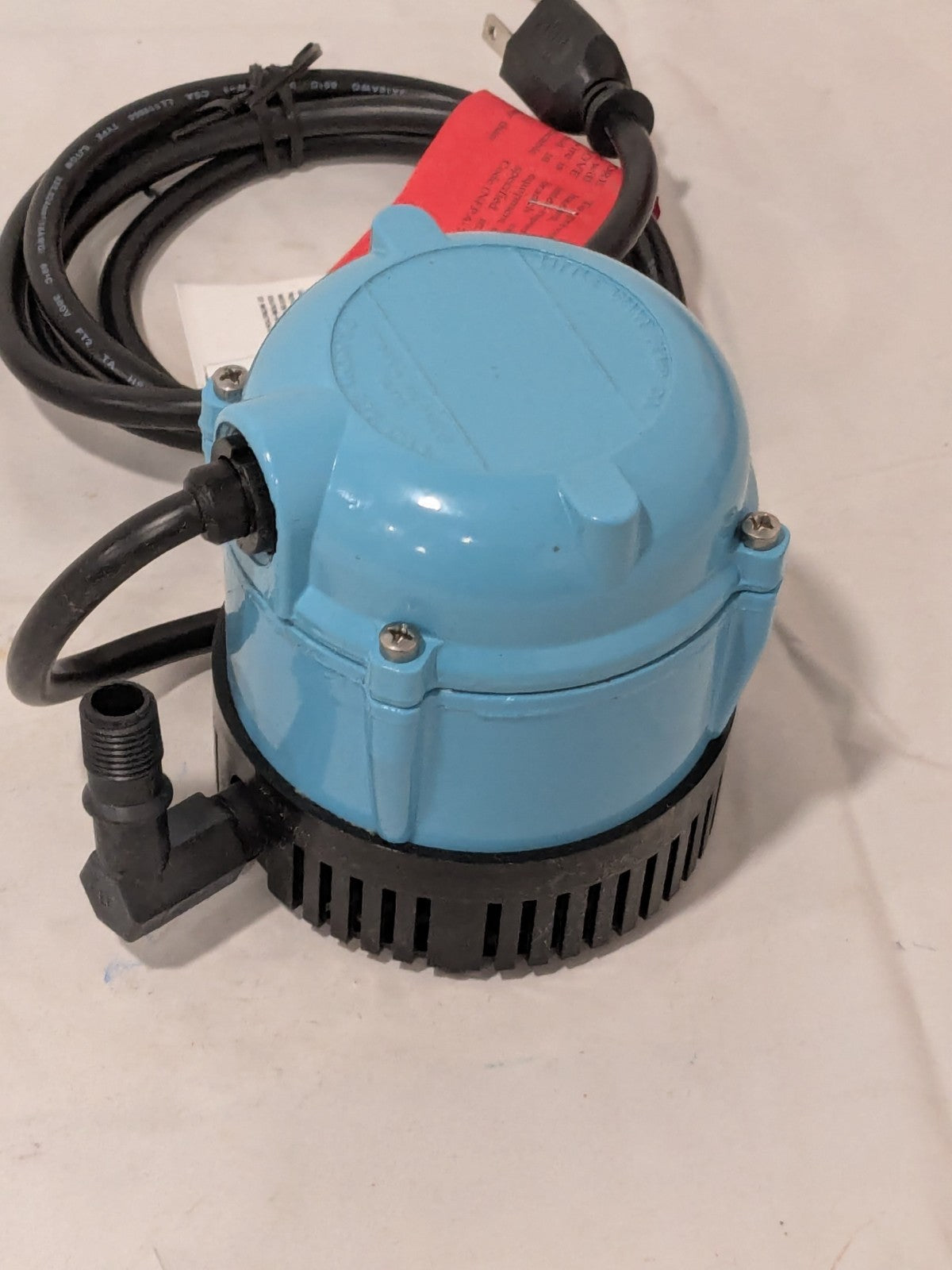 Little Giant Pumps Submersible Pump: 1.1 Amp Rating 500203