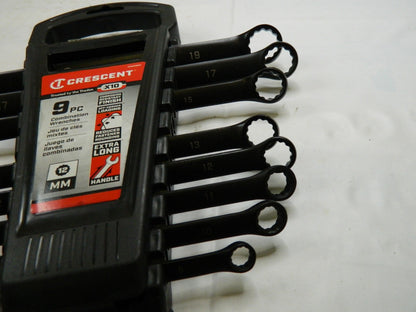 CRESCENT Combination Wrench Set 8pc 8mm-19mm excluding (14mm) incomplete CCWS9BM