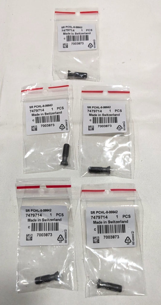 ISCAR Cap Screw for Indexables - T15 Torx - M5 Thread  *QTY 5*  7003873