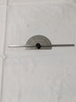 Steel Protractor and Depth Gage: 0 to 6" Rule Measurement Range, 0 to 180° PDG/6