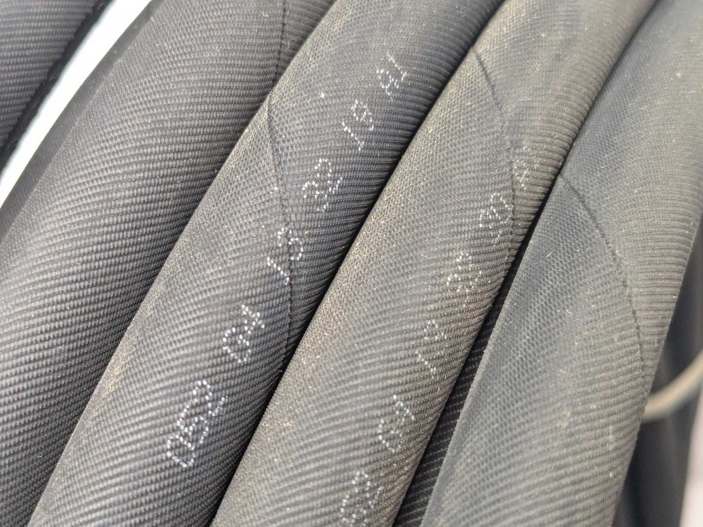 50 Ft Long Synthetic Rubber High Temp & High Pressure Hose 3/8"Fit K02-03150E5
