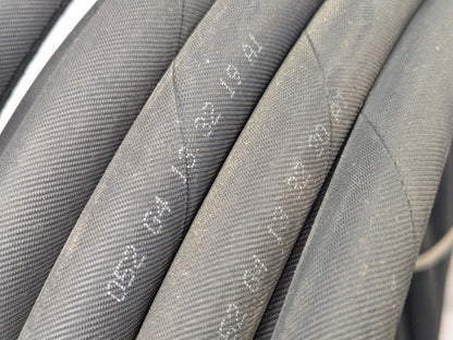 50 Ft Long Synthetic Rubber High Temp & High Pressure Hose 3/8"Fit K02-03150E5