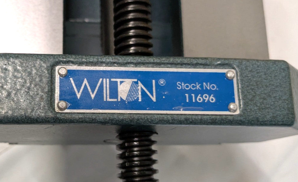 Wilton Cross Slide Drill Press Vise - 6" Jaw - 6" Opening - 7-1/4" OAH  11696