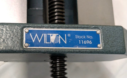 Wilton Cross Slide Drill Press Vise - 6" Jaw - 6" Opening - 7-1/4" OAH  11696