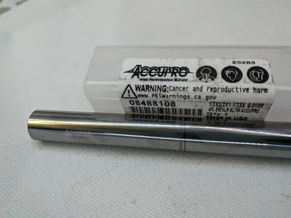 ACCUPRO Corner Radius End Mill: 1/2" Dia 4fl carbide 12183736