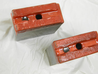 H&R Soft Lathe Chuck Jaw: Serrated 1-1/2 OAW, 3-1/2 OAL Qty 2 HR-149-3.5