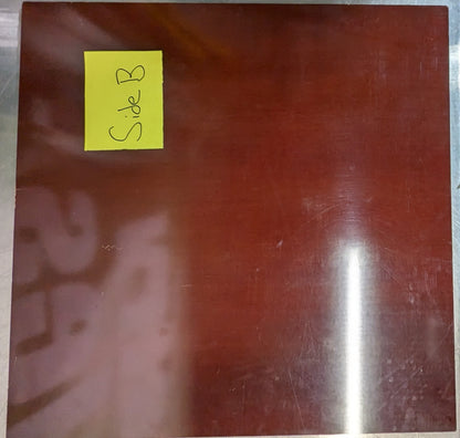 Plastic Sheet 1/2" Thick 24" Square Tan FBEX.5002424N