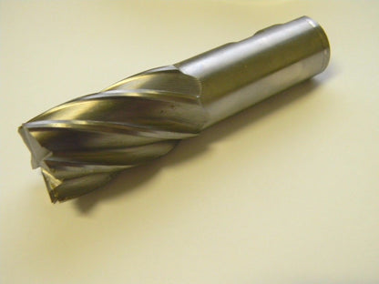 Interstate Cobalt Square End Mill RH 1-1/8"  x 2" x 1" x 4-1/2" 30° 6FL 11084109