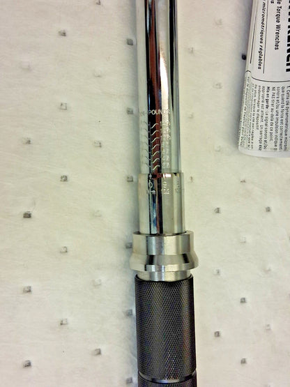 GEARWRENCH Torque Wrench 1/2 in Drive Square Drive 150ft-lb Max 85063M