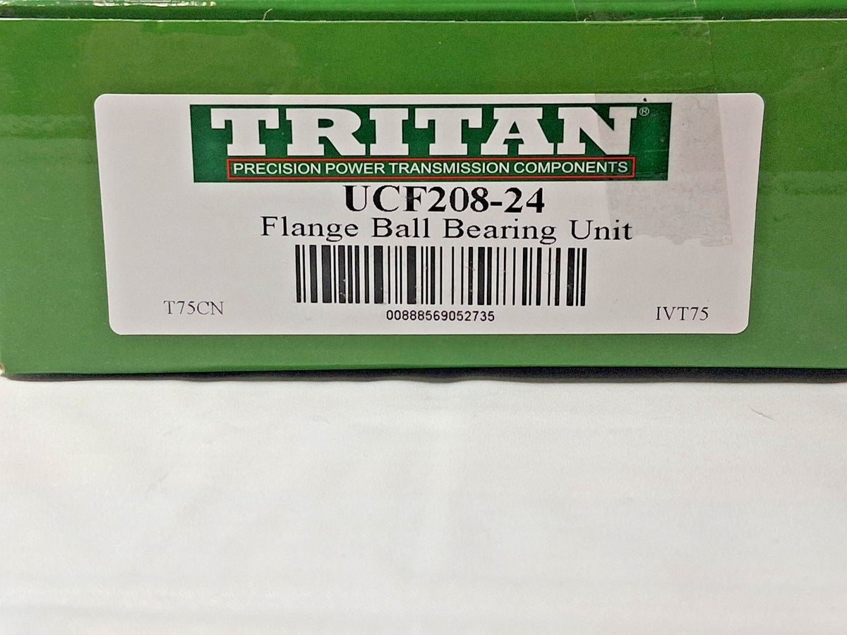 Tritan OAH 4-Bolt Flange 1-1/2" ID 5.12" OAL x 2.02" 4,069Lb UCF2