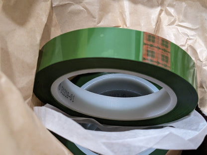 3M Polyester Film Tape 12 rolls: 72 yd Long, 1.4 mil Thick 7000123422
