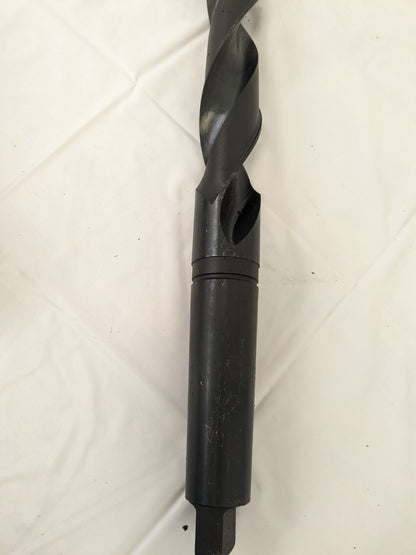 Taper Shank Drill Bit: 1-13/16" Dia, 5MT, 118 ° Point HSS 01551522