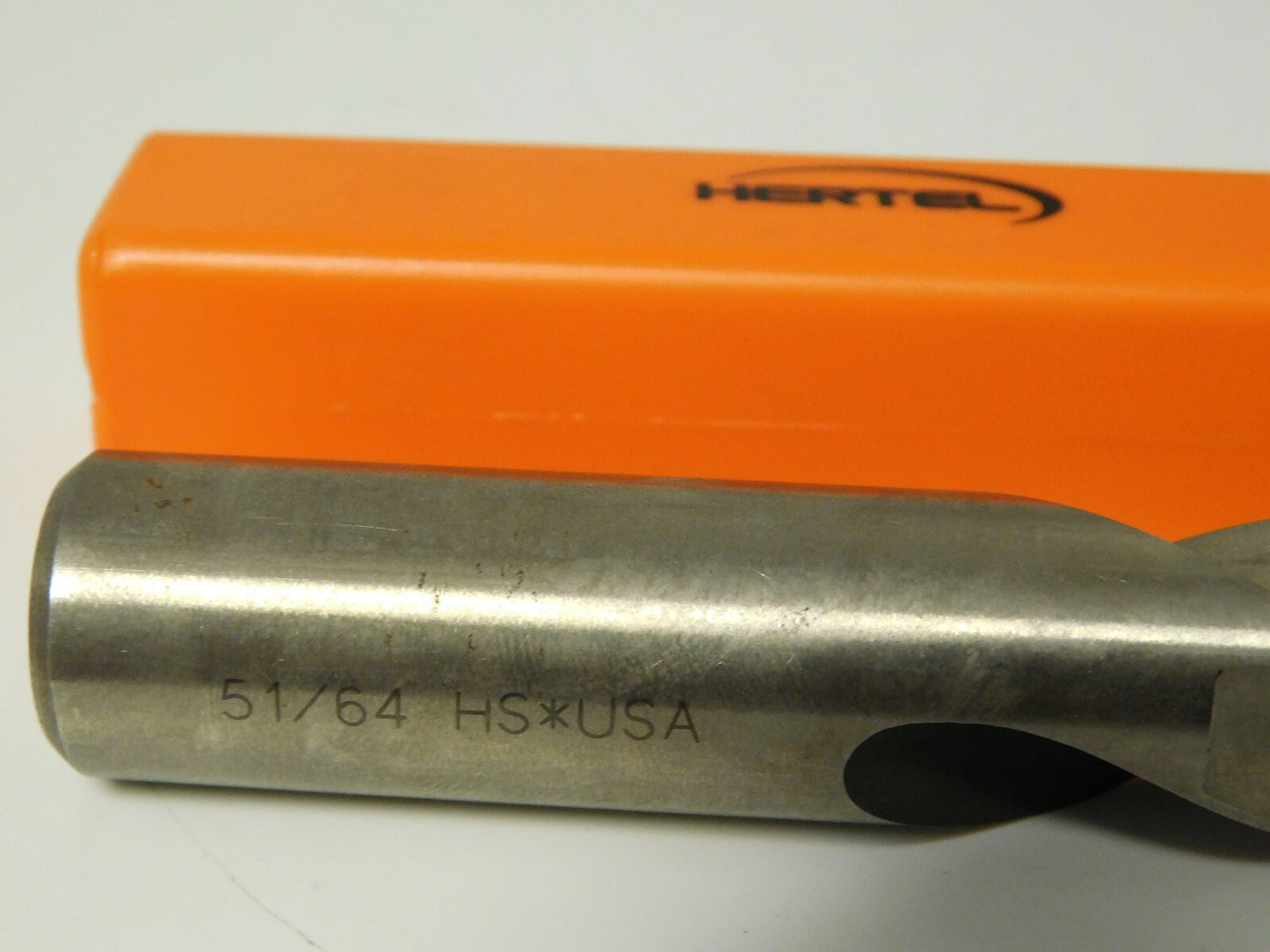 Hertel Screw Machine Drill Bit HSS RH 51/64" x 5-1/4" OAL 118° 89321962